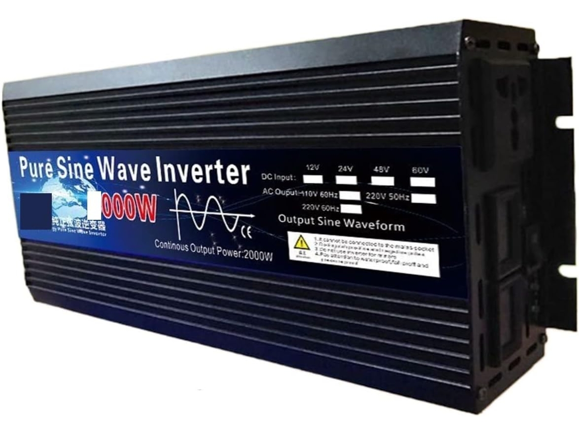 Inversor de Onda Senoidal Pura para Carro, 12v, 24v e 48v. SFUSHOS