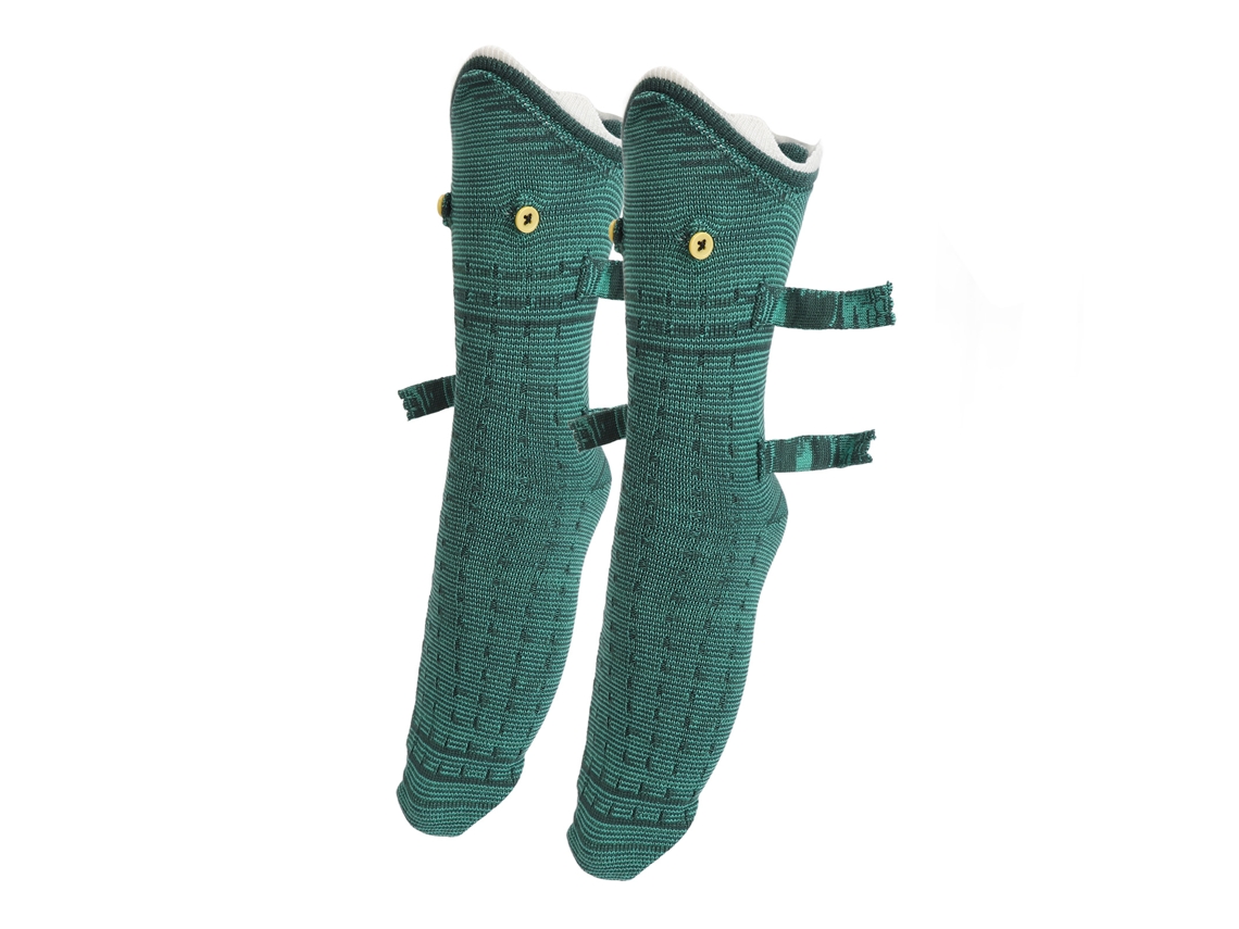 Calcetines Navideños Suaves Y Calientes Con Forma Animal Tejidos Para Mujer Y Hombre
