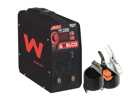 Máquina de Solda Inverter Arc 250 Mma Diâmetro 1,6 a 5 Mm Profissional AWELCO