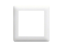 Alma Luminosa | Quadro 2 Elementos Verticais Branco Polar Wl5120 Hager