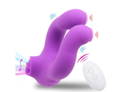 Vibrador Para Lamber A Lngua Com Controle Remoto Sem Fio Para Adultos (roxo)