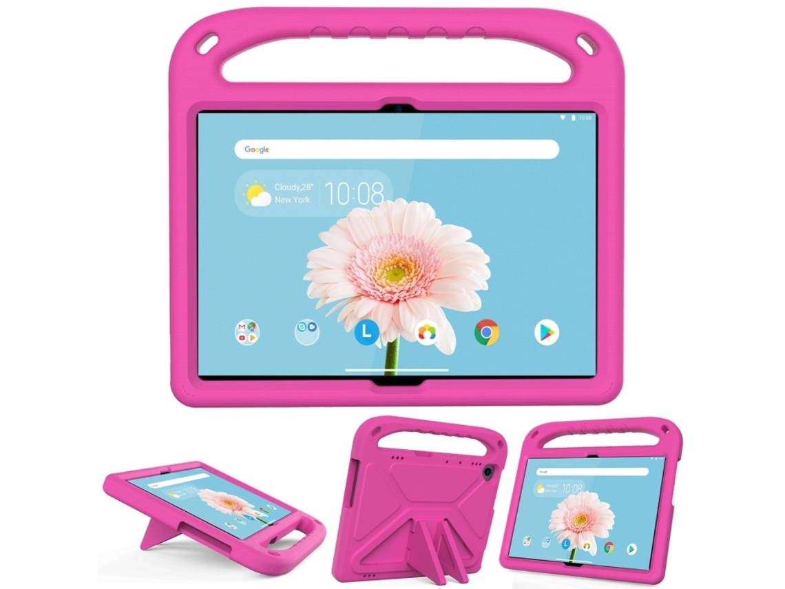 Capa Protetora Halinuia Para Lenovo Tab M10 Fhd Rel Tb‑x605fc / Tb‑x605lc Estojo Eva Portátil Anti‑queda Com Suporte Triangular
