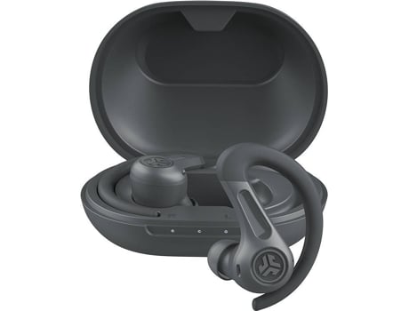 Auriculares Bluetooth True Wireless JLAB Jbuds Sport 4 (In Ear - Microfono - Noise Cancelling - Preto)