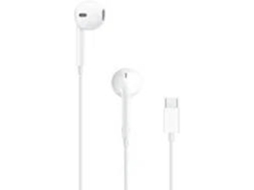 Auriculares APPLE Earpods (Outlet Caixa Aberta - USB-C - Microfone - Branco)
