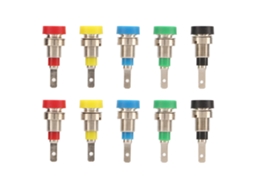 Enchufe Banana 2mm Latón 5 Cores, Pilar De União Para Painel, Eletrônica, Navios, Rv