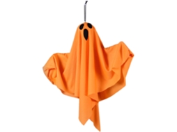 Laranja Ghost Suspense LED, 3 Modos de Luz, Decoração de Halloween