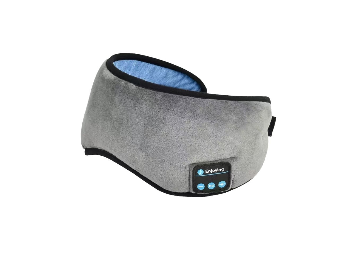 Máscara para Dormir com Bluetooth Integrado, À Prova de Som e Bloqueio Total da Luz, Dormitórios Estudantis, Multifuncional, Moderno STELASPLEN