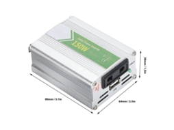 Car Inverter Laxiscreed 150w, Conversor 12v Para Alimentação De Isqueiro