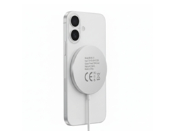 Mayaxess Carregador Para Iphone 16 Plus Magsafe Magnético 15w Branco