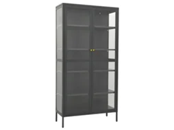 Display Cabinet, Display Cabinets Vidaxl Antracite Aço (n/a)