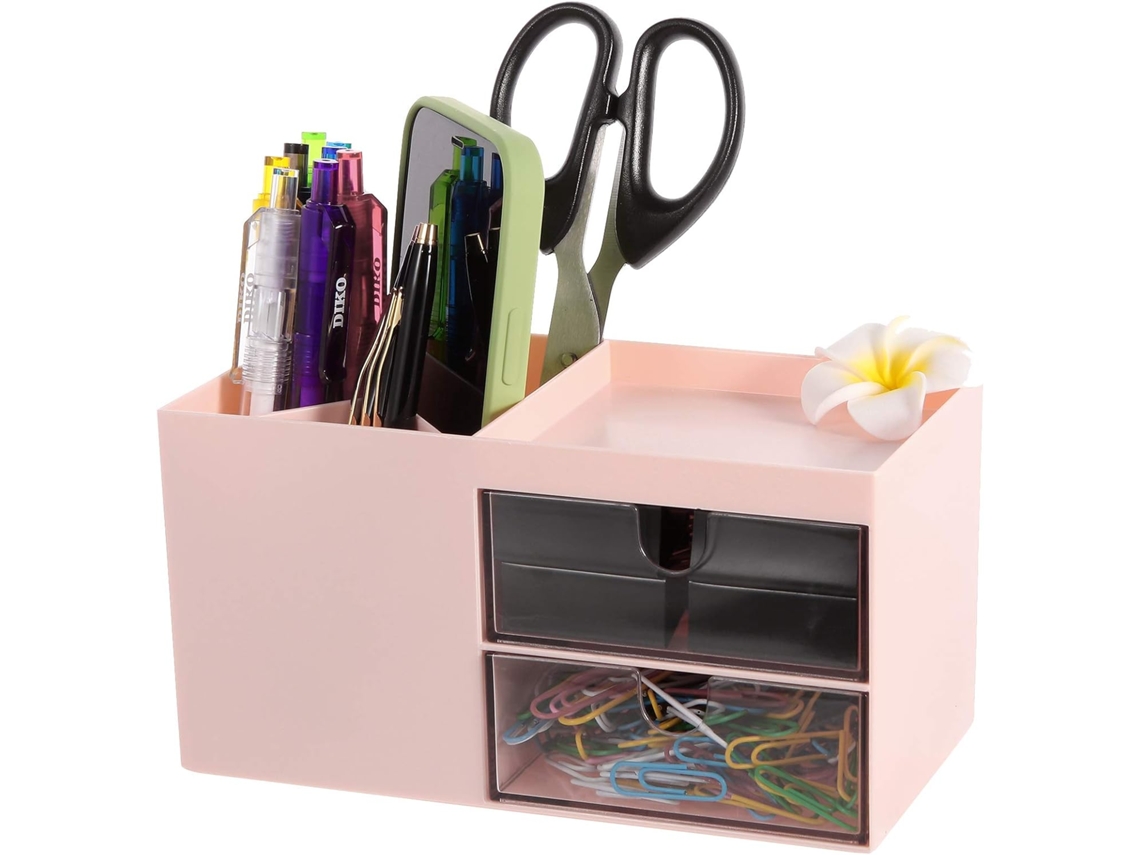 Porta, Canetas, Organizador de Mesa e Acessórios, Canetas Multifuncional, Armazenamento de Canetas BRILVIBERA