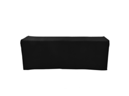 Manta de Mesa LAXISCREED Preta Universal 6ft Anti rugas Lavável