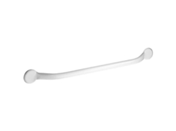 Barra Reta De Viga Única 70cm D.25 Aço Epóxi Branco Godonnier