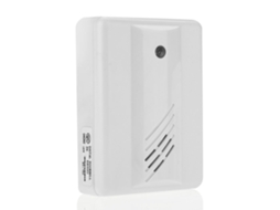 Lurelia Campainha Sem Fios Com Detector De Sensor De Movimento Pir E Receptor De Alarme, Sistema De Alarme De Parede