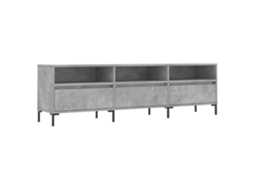 Tv Cabinet, Tv Cabinets Vidaxl Cinzeto Madeira Processada (n/a)