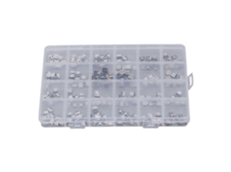 Conjunto de 240 Conectores Usb Micro Fêmea Puerto Socket de Aço Inoxidável Linha Simples