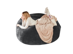 Poltrona Saco de 1,20m, cadeira saco, sofá para adultos, confortável e aconchegante, ideal para quartos e varandas.