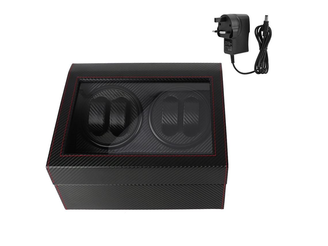Caixa de Enrolador de Relógios Automático Double Head 4+6