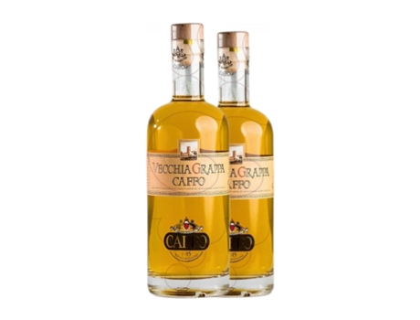 Aguardente Grappa FRATELLI CAFFO Vecchia (0.7 L - 2 Unidades)