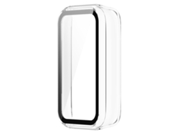 Capa Protetora Lurelia Para Huami Band 7 Branco Transparente