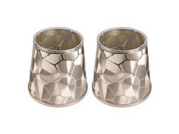 Conjunto de 2 Abajur Cilíndrico Pvc Moderno para Lâmpada de Mesa Parede Teto S/MARCA