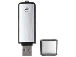 Gravador Digital de Áudio Mini Usb com 96 Horas de Capacidade de Aula Flash Drive-8 Gbpreto