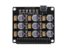 Laxiscreed Dac De Áudio Para Raspberry Pi Com Filtro De Energia E Alimentação Dc 5v