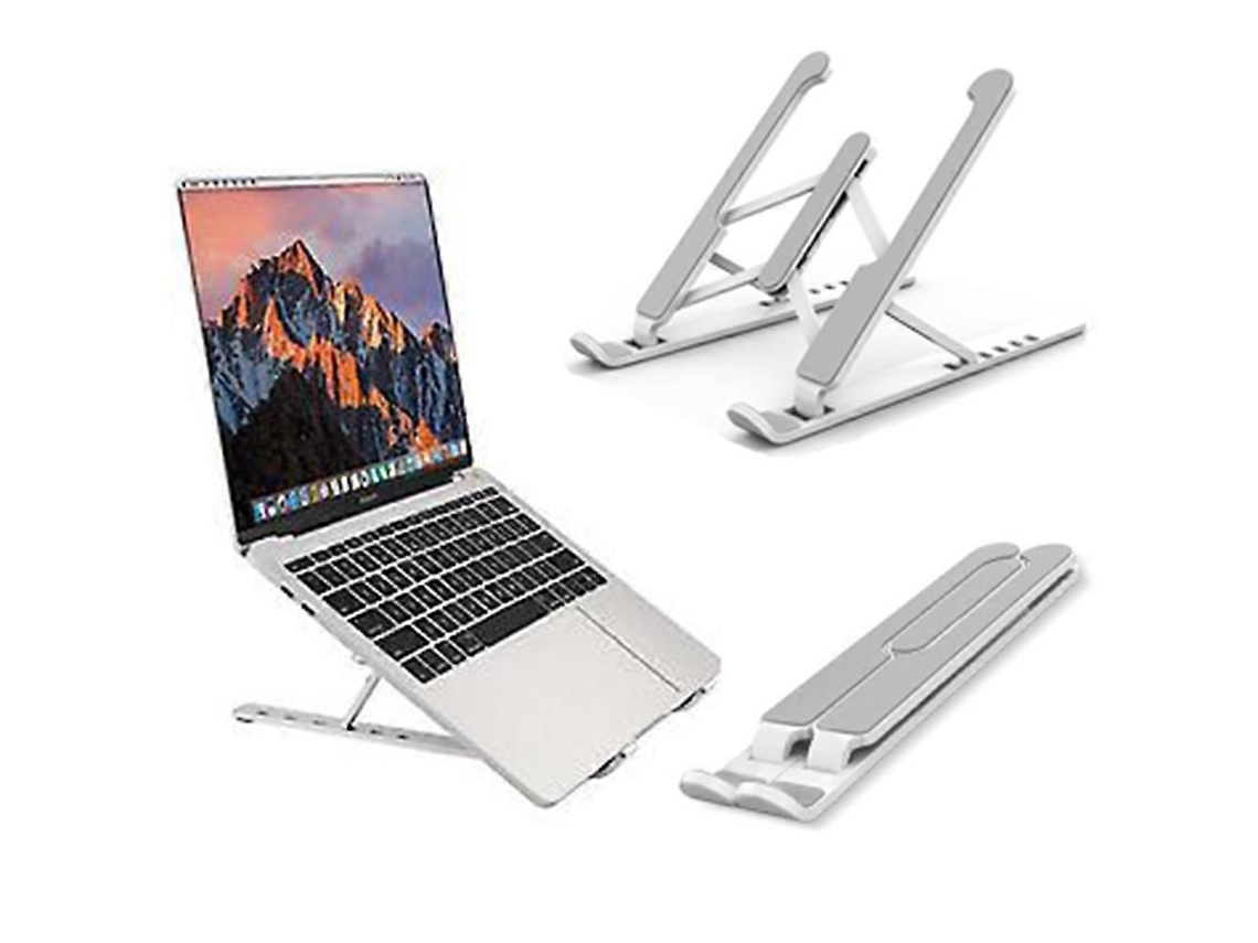 Lurelia Suporte Para Portátil Ajustável, Dobrável, Ergonómico, Antiderrapante, Com Ventilação, Em Alumínio, Para 15,6 Polegadas