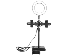 Suporte Para Telefone Portátil Com Iluminação Led