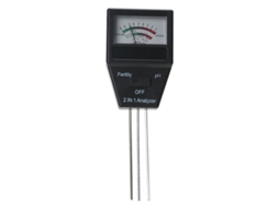 Medidor De Umidade Do Solo E Nível Ph Para Plantas, 1 Unidade, Preto Aquaforge