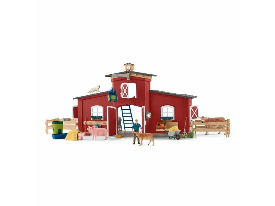 Casa Infantil de Brincar SCHLEICH 42606 Vermelho