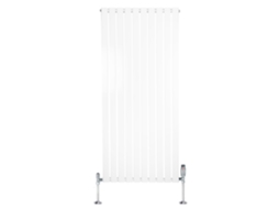 Radiador Plano Coluna Única 1600x700 Mm - Branco, Aço Carbono 1,5 Mm, 1568w, Alta Eficiência, Válvulas Termostáticas