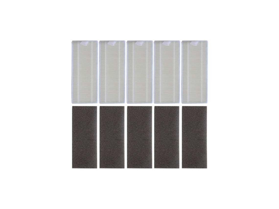Robô aspirador de pó filtro hepa filtros de esponja para tesla t80 pro aspirador de pó robótico filtro peças acessórios