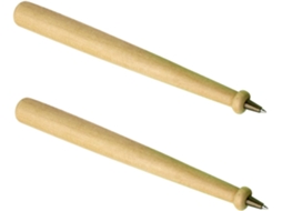 Conjunto De 2 Canetas Esferográficas Madeira, Sustentáveis Para