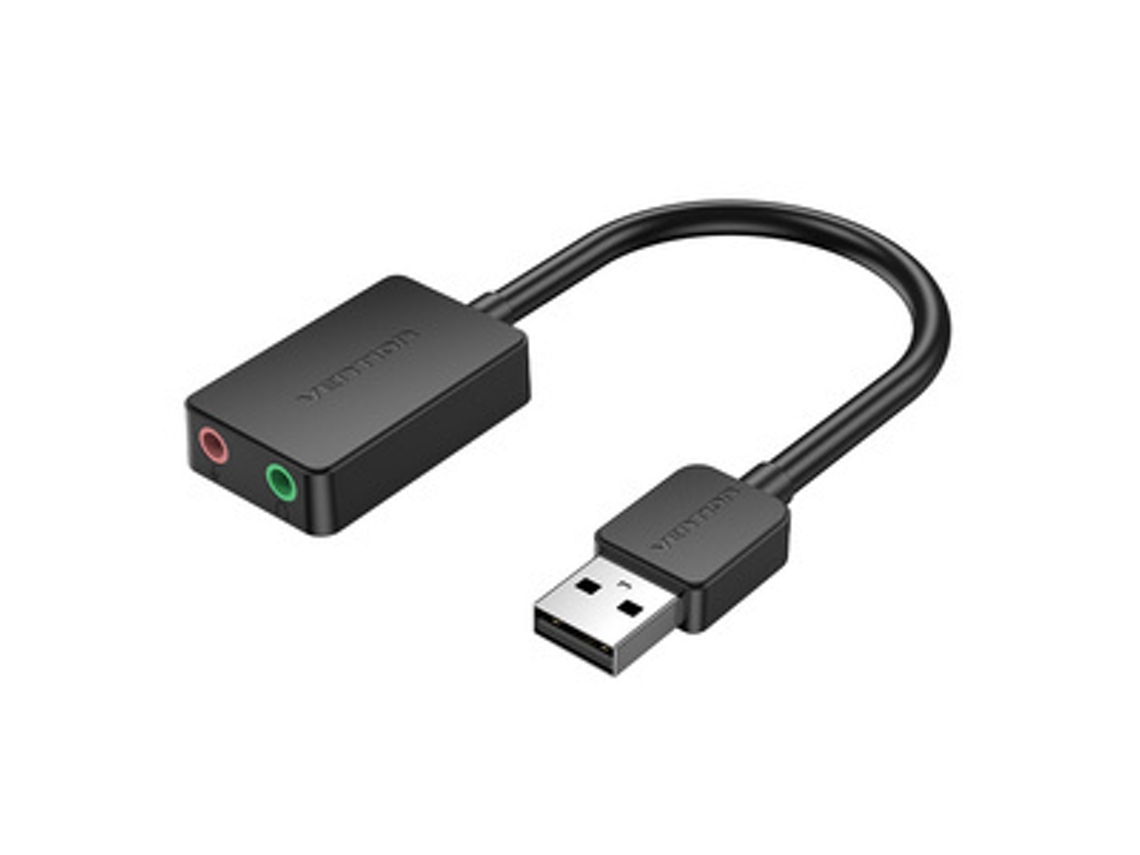 Placa de som externa Brilvibera USB 2.0 TRS