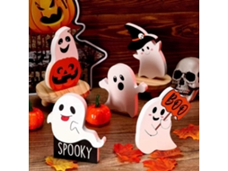 5pcs Sinal de Mesa Fantasma para Festa com S/MARCA