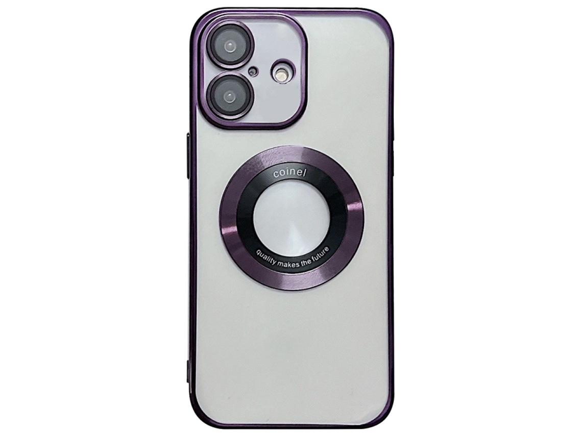 Capa De Tpu Para Iphone 16 - Revestimento Eletroplástico - Magsafe