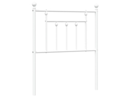 Cabeceira de substituição de 75 cm em metal branco, exclusiva da MAISON.