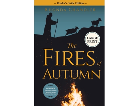 Livro The Fires of Autumn Readers Guide Edition Staircase Books Large Print Edition de Rhonda Chandler (Inglês)
