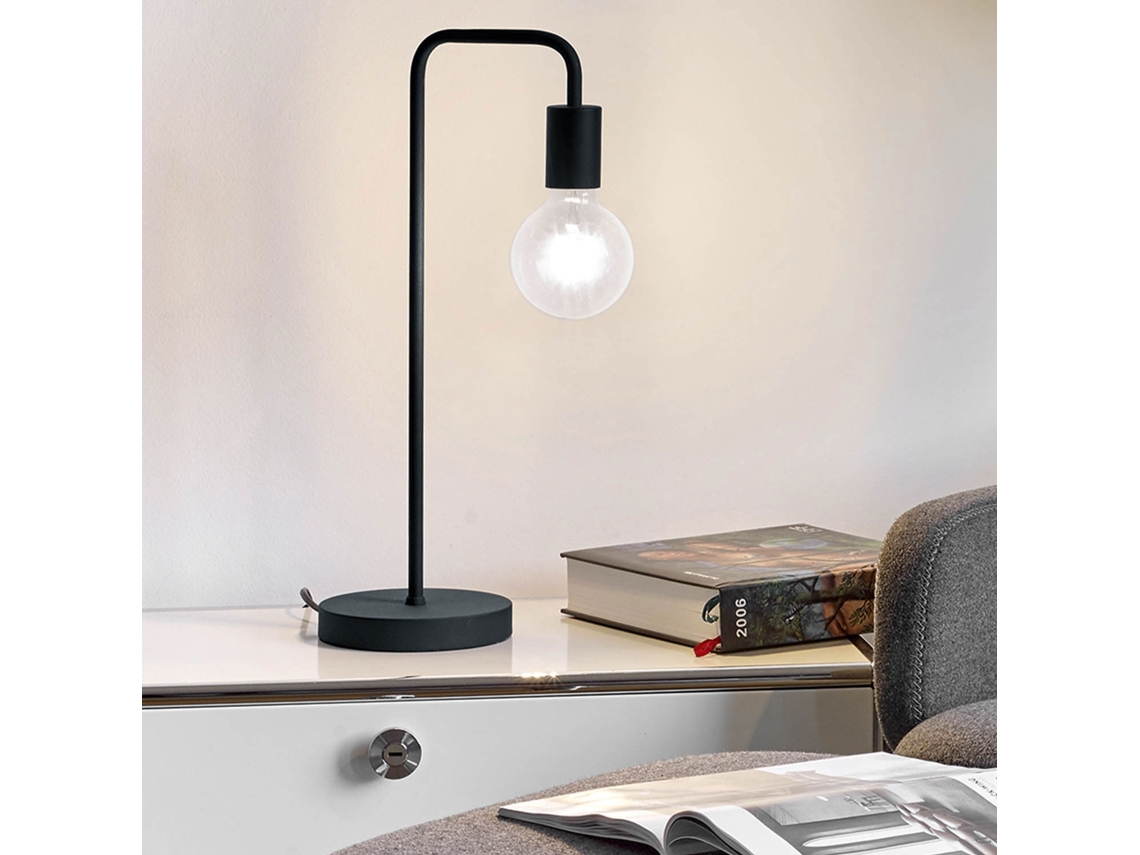 Candeeiro de Mesa LÚZETE (Preto)