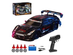 Azulenoze 8100 8101 1/16 2.4g 4wd Gtr/brz Carro Rc de Drift Proporcional Completo Rtr 30km/h Modelos de Veículos de Alta Velocidade MDUG