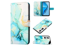 Capa De Celular Flip Em Couro Com Estampa De Mármore Para Infinix Hot 20s / 20 Pro X6827 Pt003