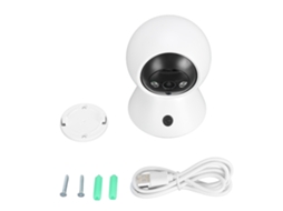 Câmara De Segurança Com Lentes Duas, Pan-tilt, Wifi 5g, 1080p, Visão Noturna Colorida Para Lar, Bebê E Mascota