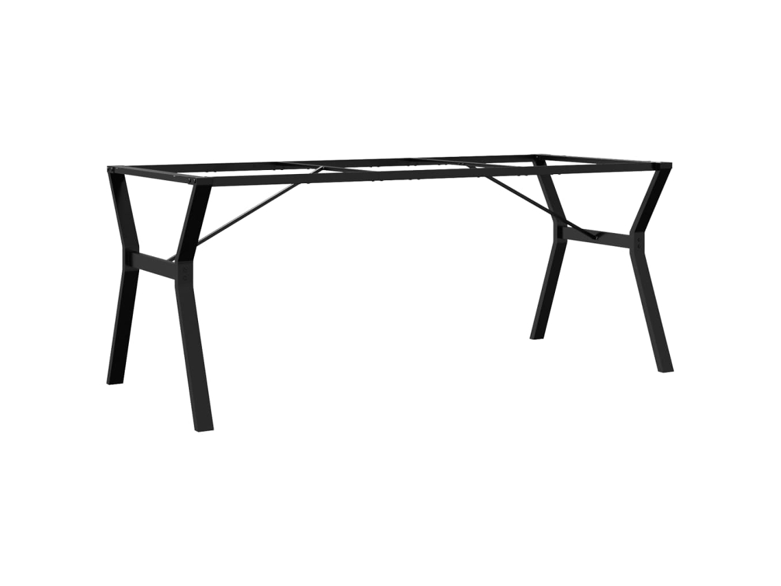 Dining Table Leg, Dining Table Legs Vidaxl Preto Metal