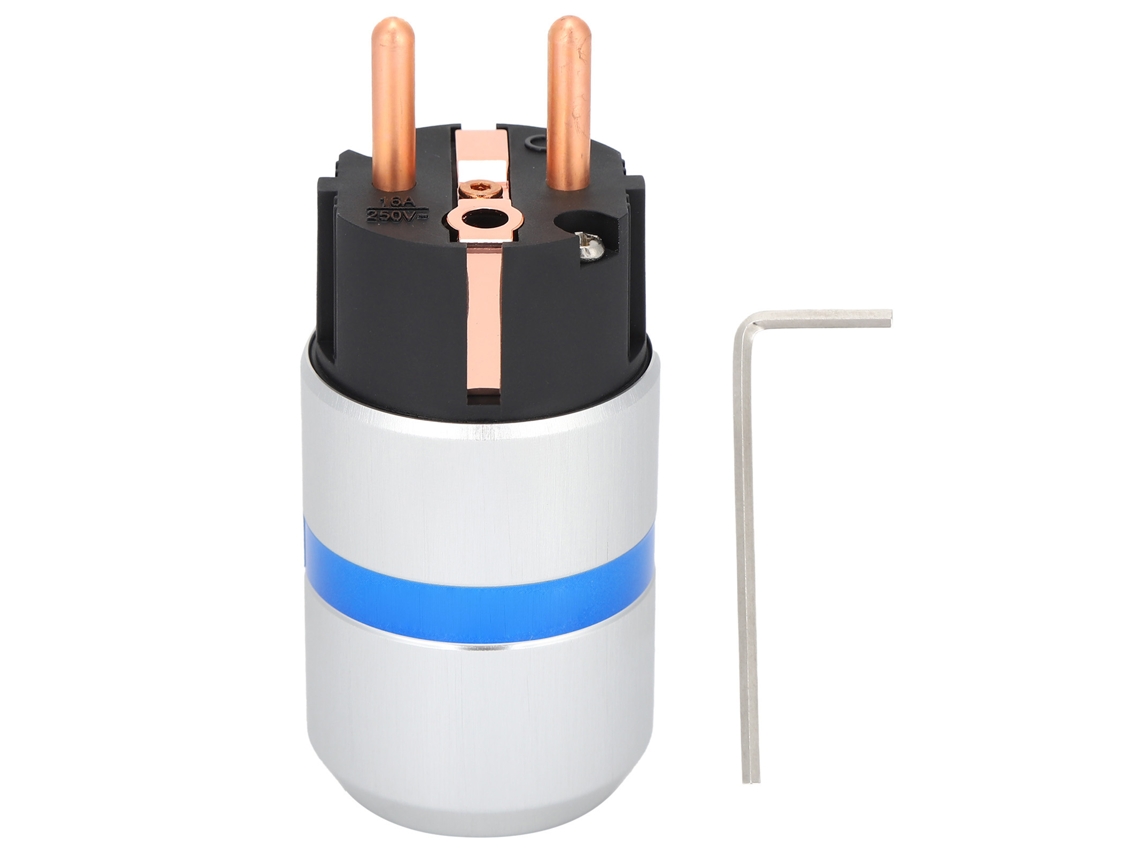 Enchufe de Alimentación Iec de Cobre Puro para Equipos de Audio y Vídeo Profesionales