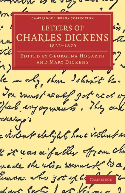 Livro Letters Of Charles Dickens De Charles Dickens (inglês)