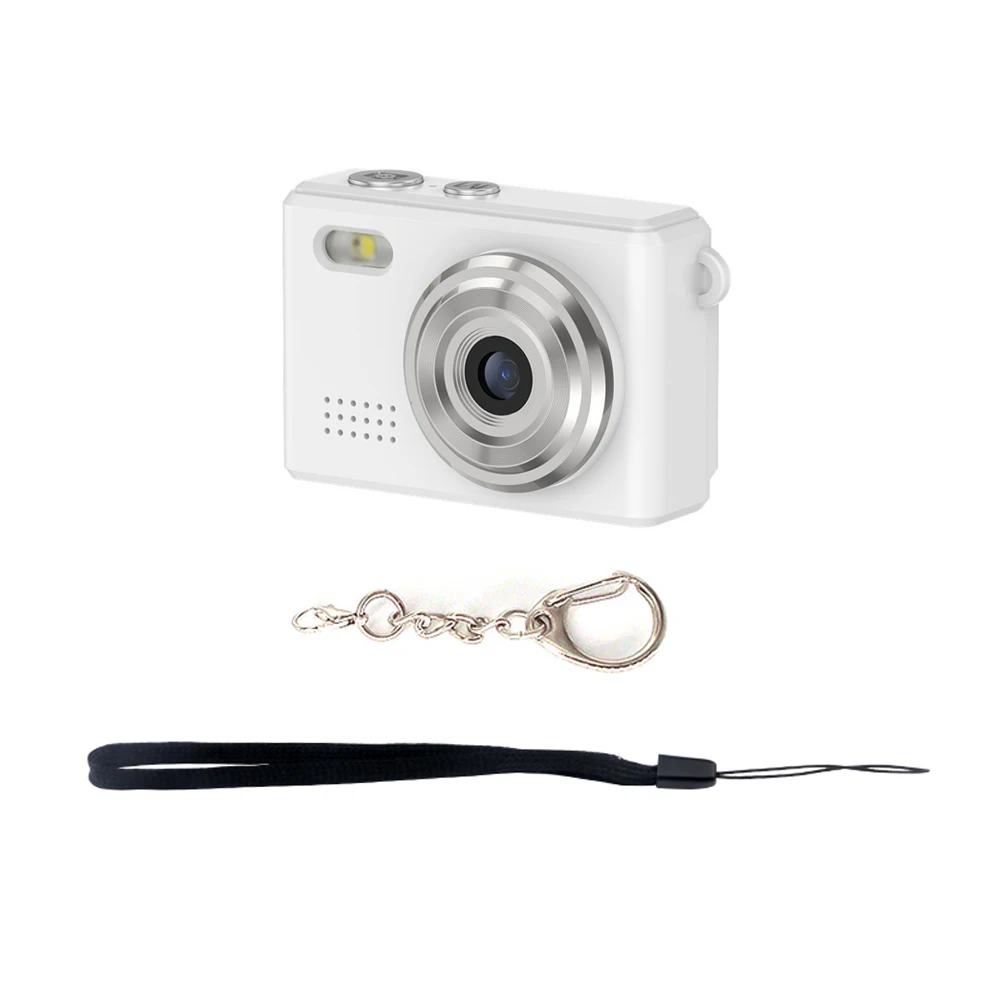 (branca - 64g) Mini Câmera Digital De 0,96 Polegadas - 1080p - Com Alto-falante, Ideal Para Crianças