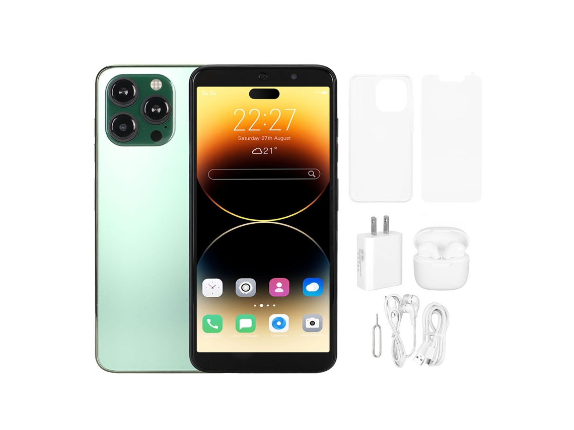 Laxiscreed Smartphone Com Tela Hd De 6.1" E Reconhecimento Facial—desbloqueie Facilmente