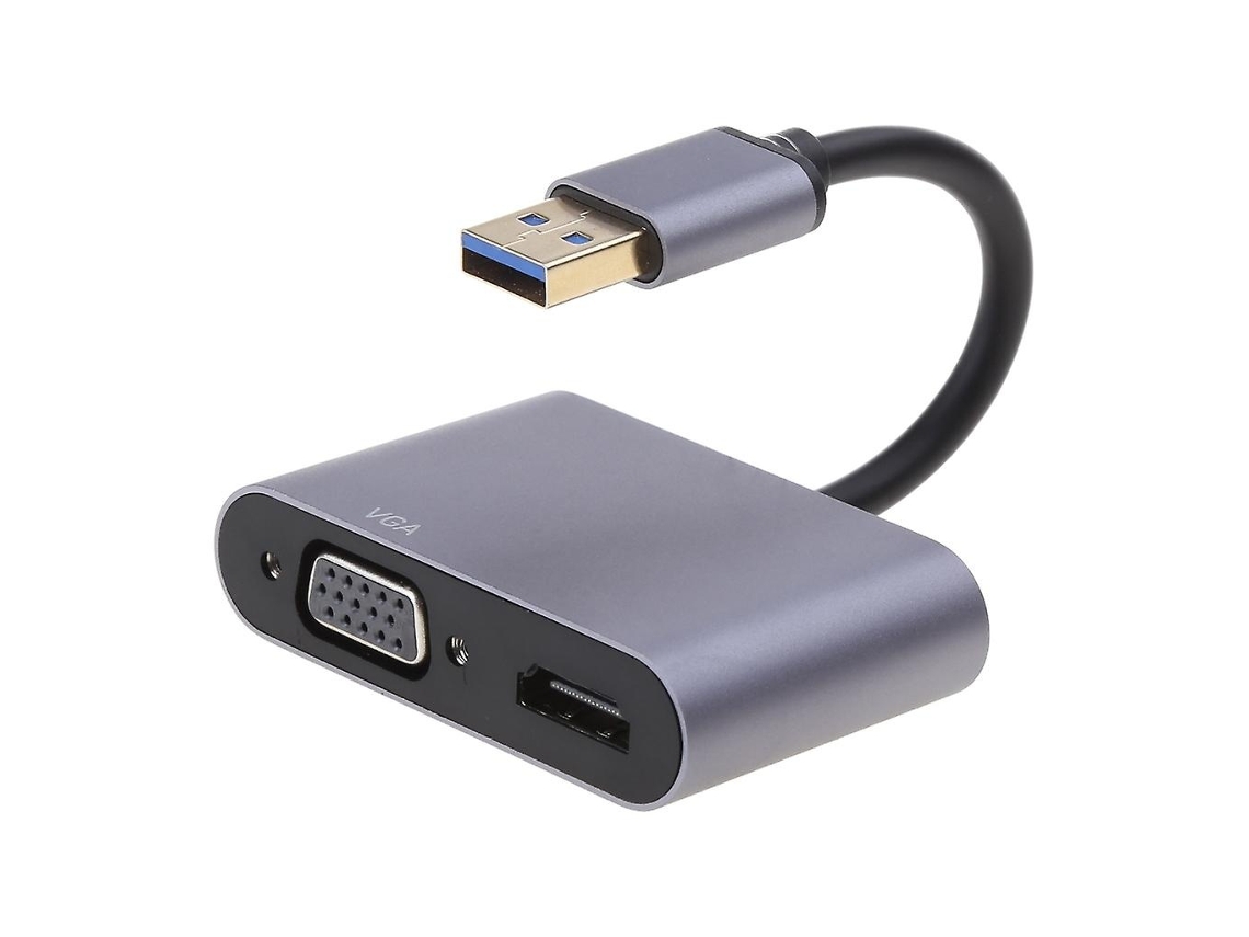 Lurelia Cabo Adaptador Usb Para Hdmi, 1080p, 15 Cm
