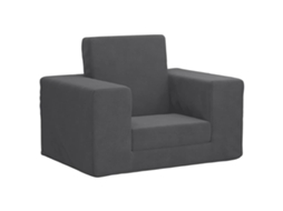 Kids Sofa Bed, Kids Sofa Beds Vidaxl Antracite Poliéster (sofa)